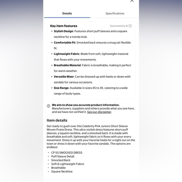 NWT DRESS - Picture 8 of 11